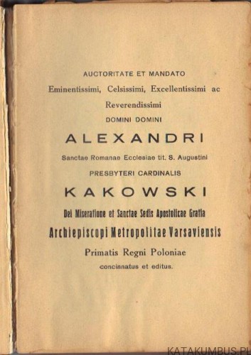 Ordo Divini officii recitandi Sacrique peragendi (1936r.)