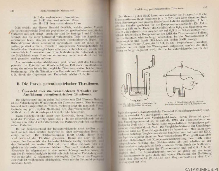 Chemisch-technische. Untersuchunsmethoden 8. Auflage. Tom I. BERL-LUNGE. W języku niemieckim. 1931r.