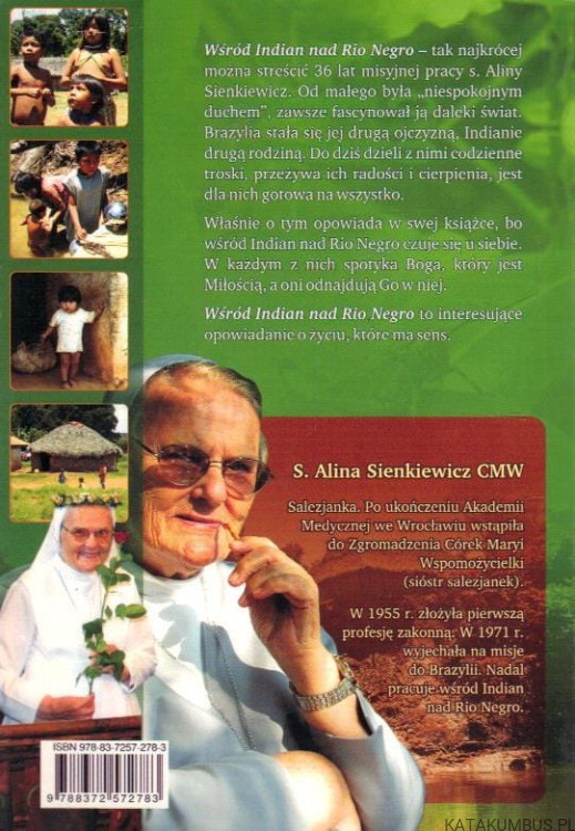 Wśród Indian nad Rio Negro. S. ALINA SIENKIEWICZ CMW