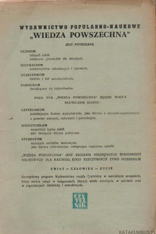 U Kolebki Naszej Literatury. JULIAN KRZYŻANOWSKI. 1946r.