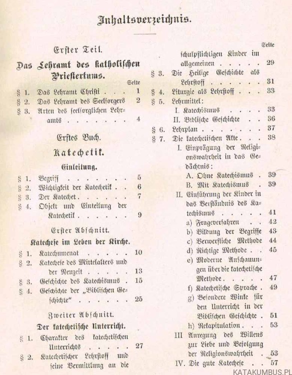 Pastoraltheologie I und II. 1904-1905. DR. JOH.fANG. BRUNER.