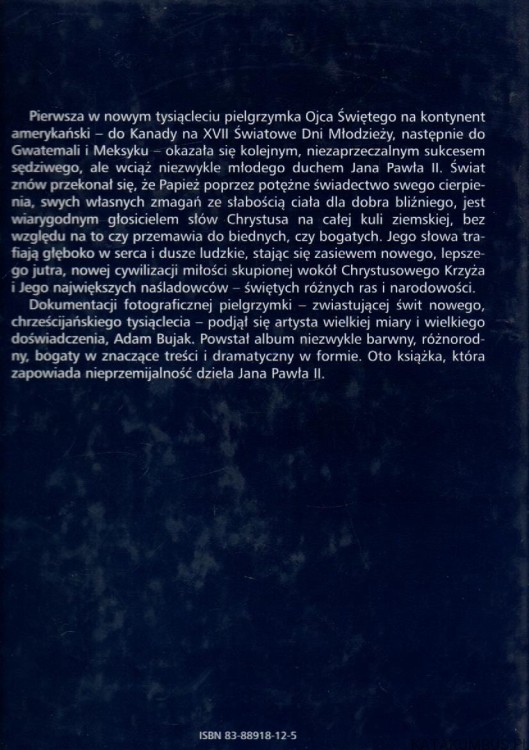 Świt nowego tysiąclecia. ADAM BUJAK