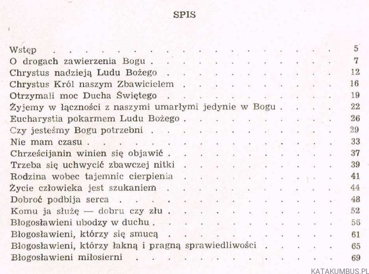 Otwórzcie drzwi Chrystusowi i człowiekowi. O. W. PIĘTOWSKI OFM2
