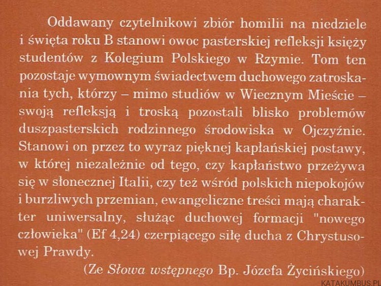 Idźcie i głoście. Homilie na niedziele i święta. Rok B