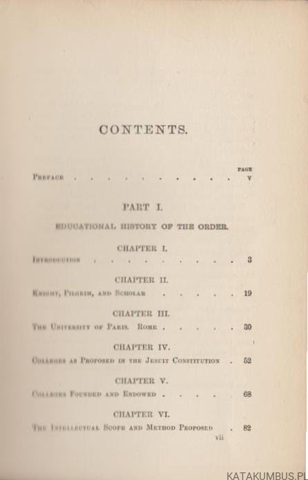 Loyola and the educational system of the Jesuits. THOMAS HUGHES S.J. (1892r.) 3
