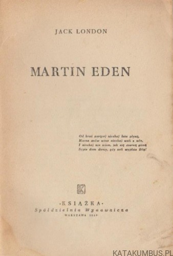 Martin Eden. JACK LONDON (1948r.) 2