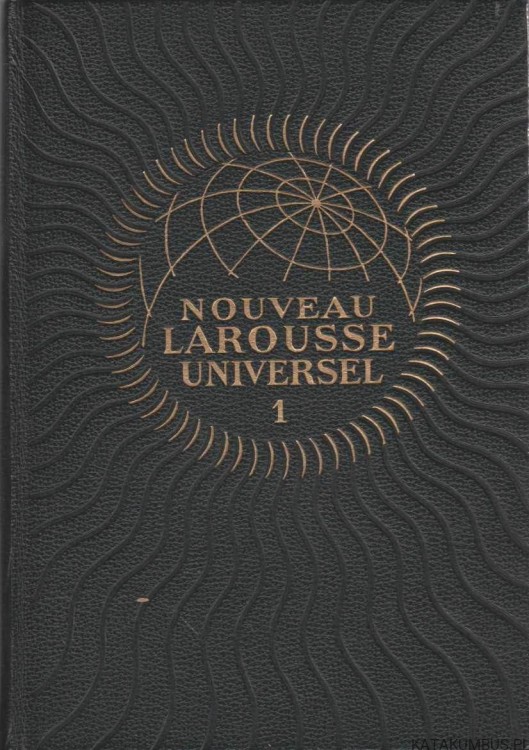 Nouveau larousse universel. PAUL AUGE. 1948r. (J.Francuski). T.1 T.2