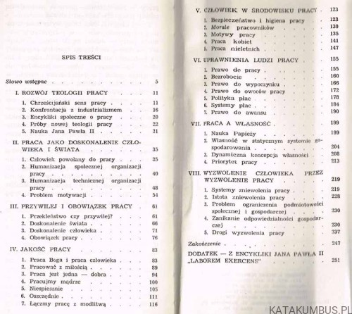 Rozważania o etyce pracy. ks. Józef Majka