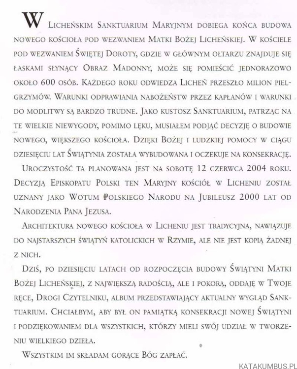 Licheń Sanktuarium Maryjne