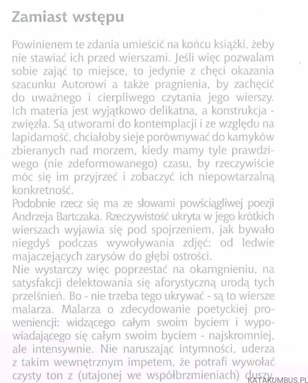 Na porcelanie / Andrzej Marian Bartczak