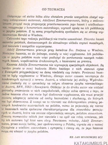Radujcie się - Kazania Niedzielne i Świąteczne. ADOLF ZIMMERMANN