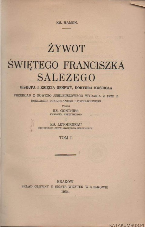 Żywot-Świętego-Franciszka-Salezego-Tom-I-II-Ks-HAMON-3
