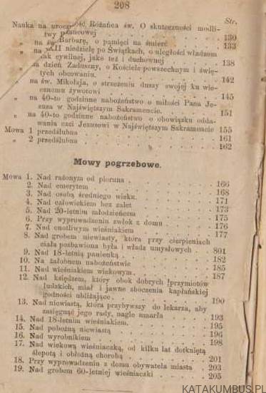 Zbiór treściwych przemówień w czasie świąt uroczystych i przygodnych oraz obrzędów pogrzebowych. KS. S. ZYCHOWICZ (1886r.)