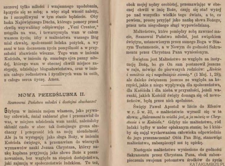Zbiór treściwych przemówień w czasie świąt uroczystych i przygodnych oraz obrzędów pogrzebowych. KS. S. ZYCHOWICZ (1886r.)