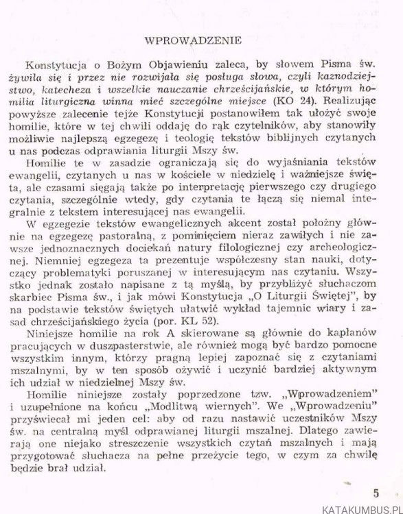 Nawracajcie się, bo bliskie jest królestwo niebieskie - homilie na rok A. ks. STANISŁAW GRZYBEK