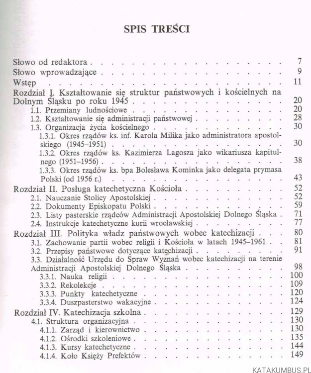Katechizacja w warunkach systemu totalitarnego. STEFAN WÓJCIK