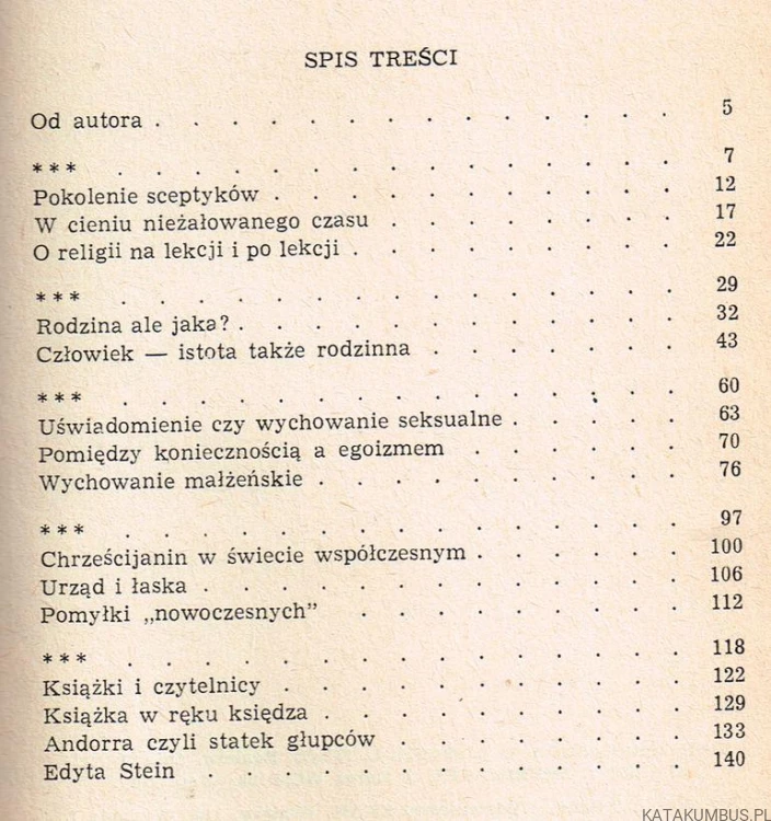 Niekoniecznie z ambony / Ks. Stanisław Kluz