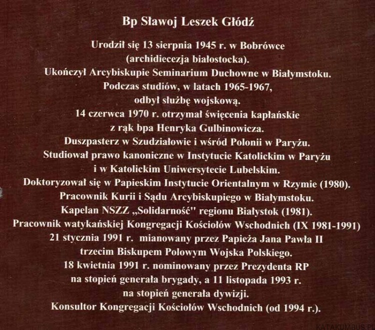Walczę dla Chrystusa. SŁAWOJ LESZEK GŁÓDŹ2