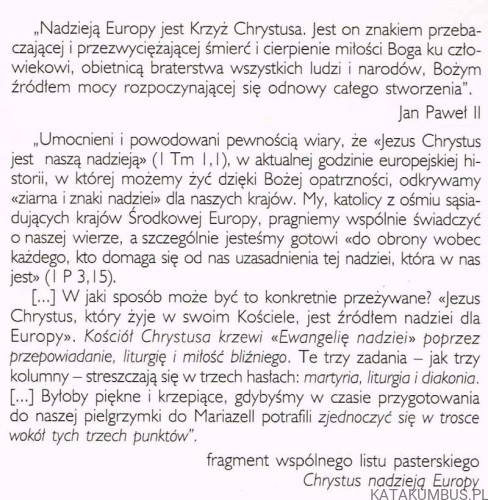 Chrystus nadzieją Europy. Środkowoeuropejski Dzień Katolików_2