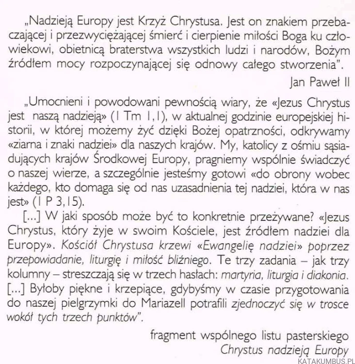 Chrystus nadzieją Europy. Środkowoeuropejski Dzień Katolików_2
