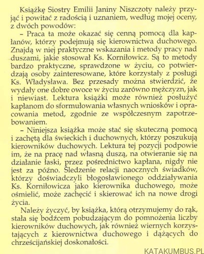 Ojciec wszystkich poszukujących. s. EMILIA JANINA NISZCZOTA