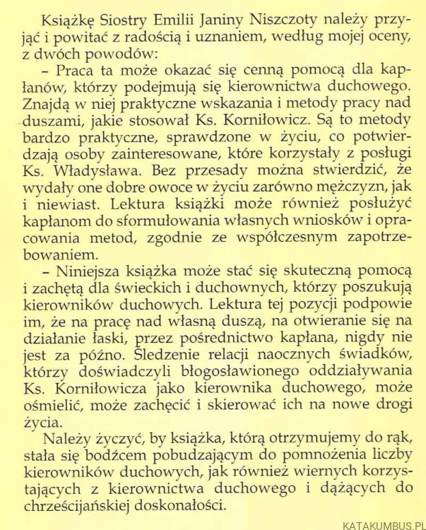 Ojciec wszystkich poszukujących. s. EMILIA JANINA NISZCZOTA