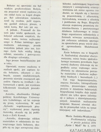 Surdut czy rewerenda. Opowieść o Edmundzie Bojanowskim. AMELIA SZAFRAŃSKA