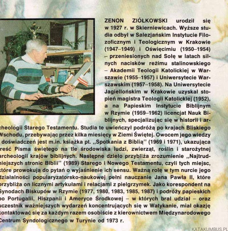 Spór o Całun Turyński. ZENON ZIÓŁKOWSKI