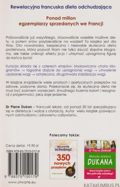 Nie potrafię schudnąć. DR. PIERRE DUKAN