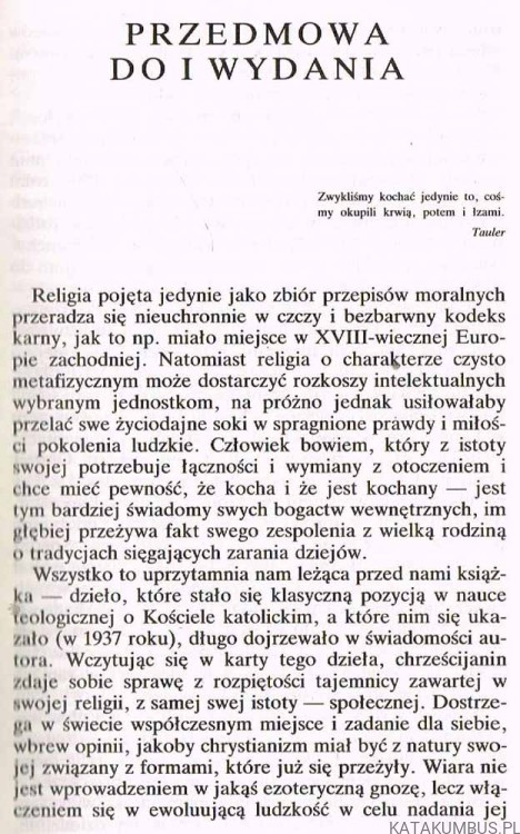Katolicyzm / Henri de Lubac