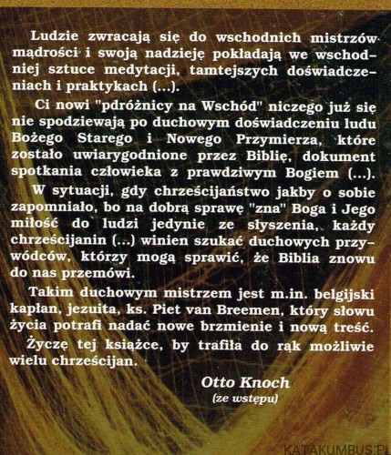 Cenni w oczach Boga. PIET VAN BREEMEN SJ