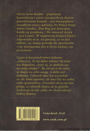 O radości. LEON KNABIT OSB