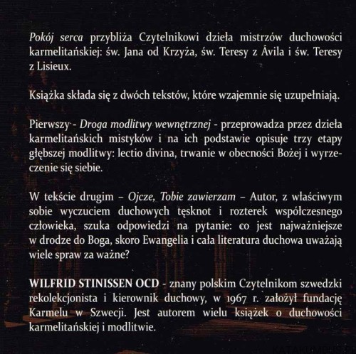 Pokój serca. WILFRID STINISSEN