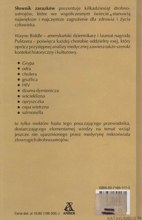 Słownik zarazków. WAYNE BIDDLE