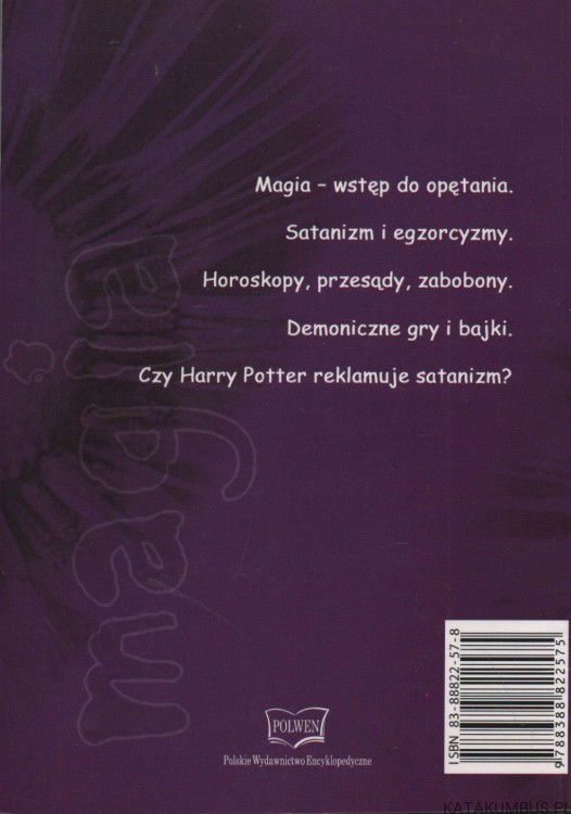 Od magii do opętania. ANDRZEJ WRONKA