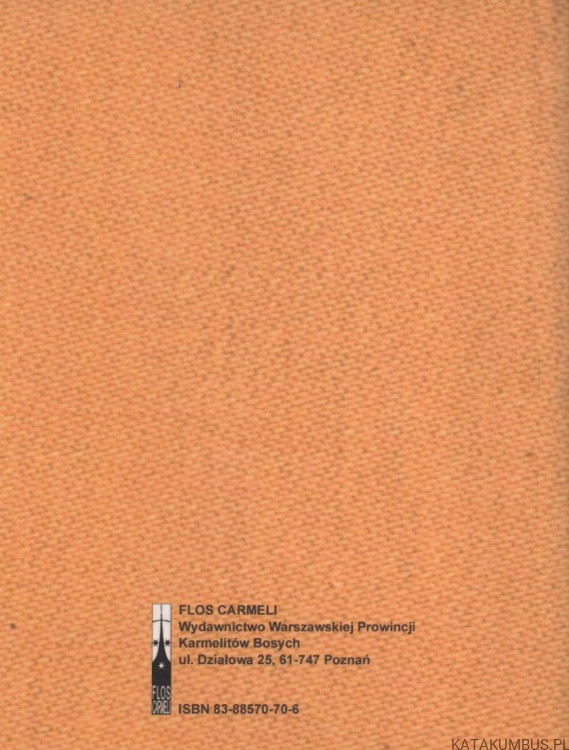Modlitewnik Szkaplerzny. WITOLD LESNER OCD