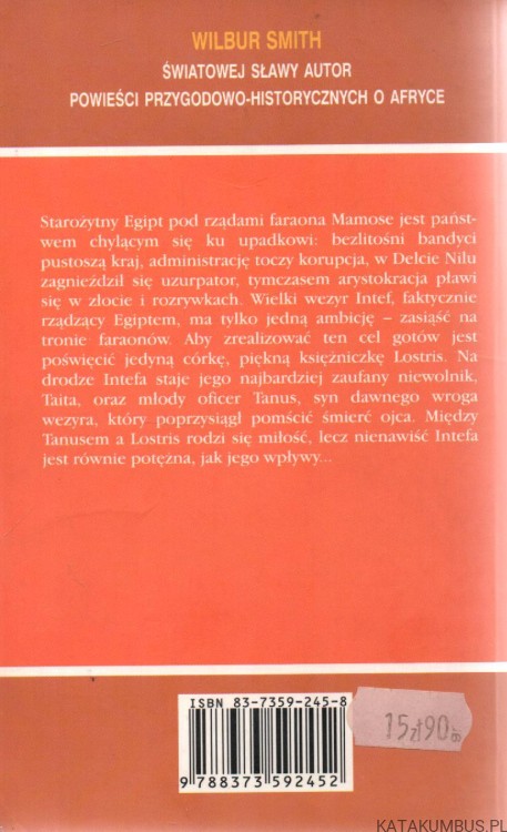 Bóg Nilu. WILBUR SMITH