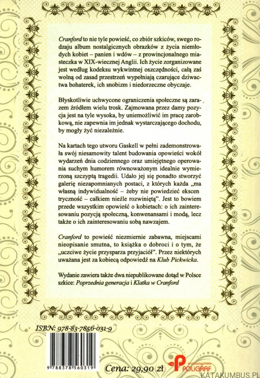 Cranford. ELIZABETH CLEGHORN GASKELL