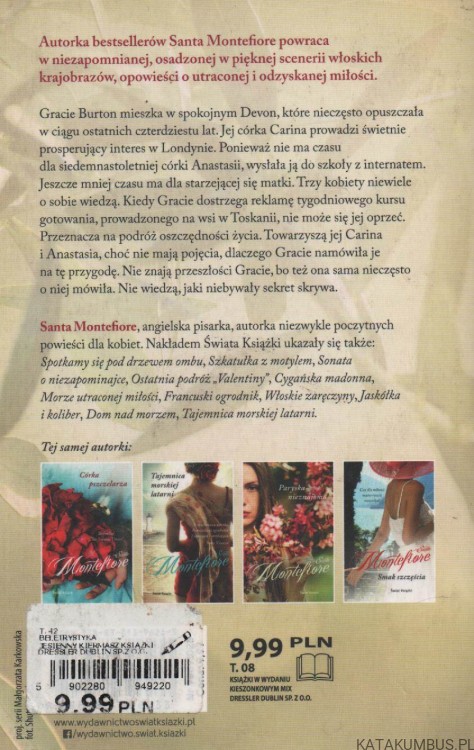 Kuszenie Gracie. SANTA MONTEFIORE