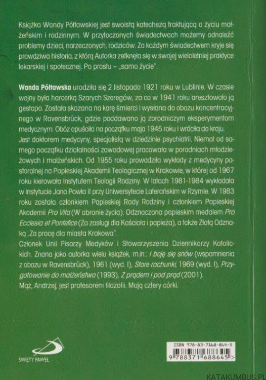 Samo życie. WANDA PÓŁTAWSKA