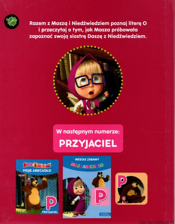Masza i Niedźwiedź - Moje Abecadło nr 15. PRACA ZBIOROWA