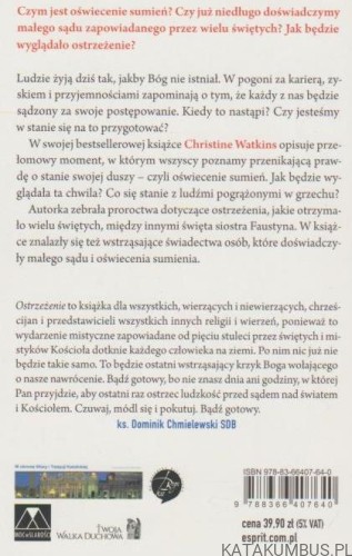 Ostrzeżenie. CHRISTINE WATKINS