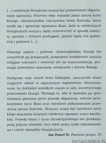 Światło i moc liturgii. Katechezy liturgiczne. Część I. Bp ZBIGNIEW KIERNIKOWSKI