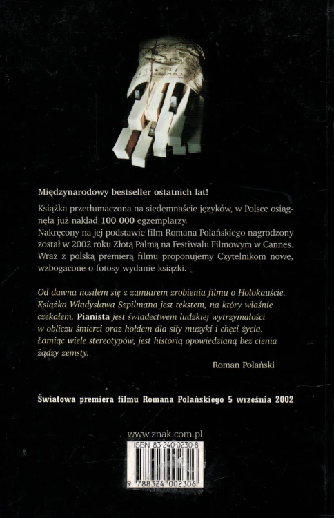 Pianista. WŁADYSŁAW SZPILMAN