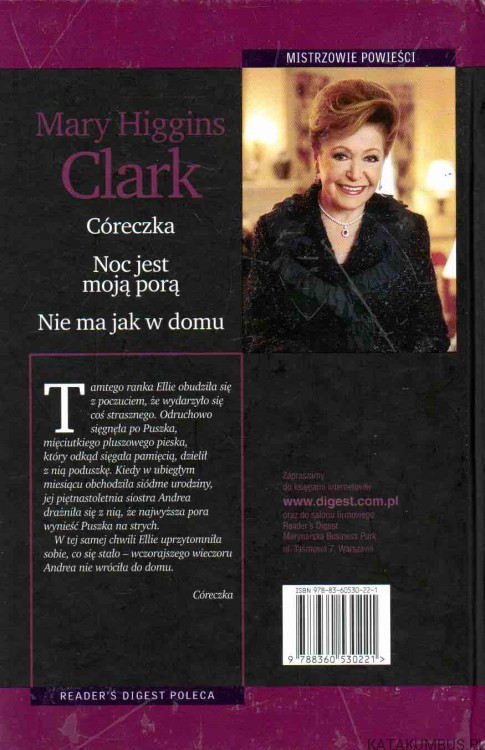 Córeczka. Noc jest moją porą. Nie ma jak w domu. MARY HIGGINS CLARK 2
