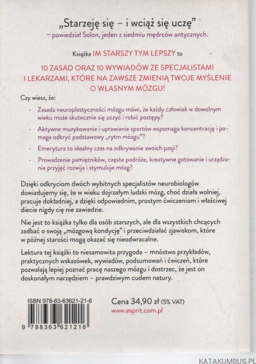 Im starszy, tym lepszy. ERNST POPPEL, BEATRICE WAGNER