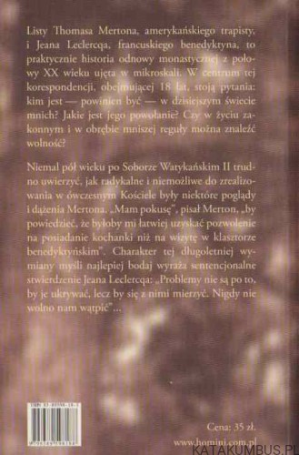 Przetrwanie czy proroctwo? Listy Thomasa Mertona i Jeana Leclercqa. PATRIC HART