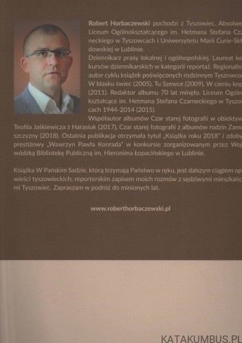 W pańskim sadzie. Opowieści tyszowieckie. ROBERT HORBACZEWSKI