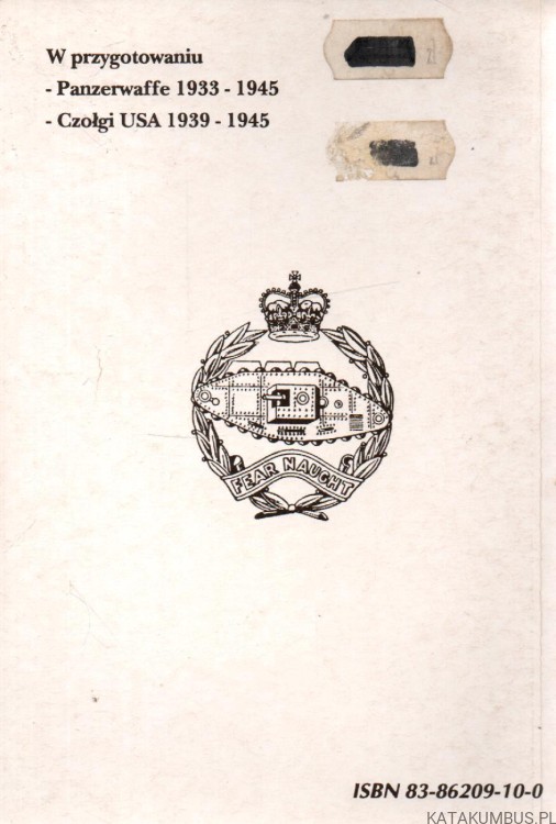 Czołgi Brytyjskie 1939-45. JANUSZ LEDWOCH, JACEK SOLARZ