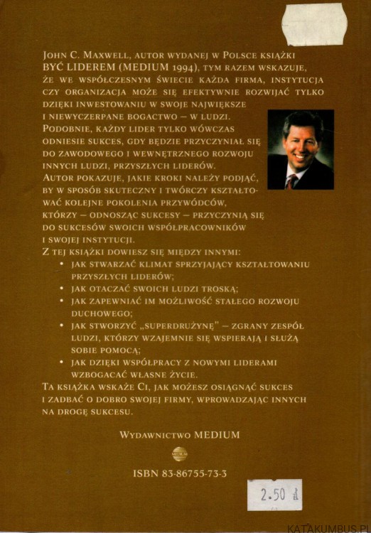 Tworzyć liderów. JOHN C. MAXWELL